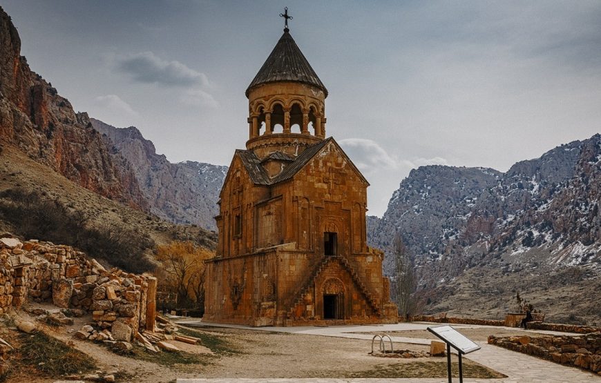 Tour to Khor Virap, Areni Winery, Noravank, and Bird’s Cave
