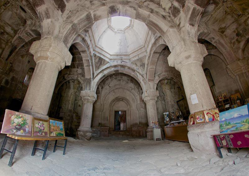 Goshavank Monastery inside