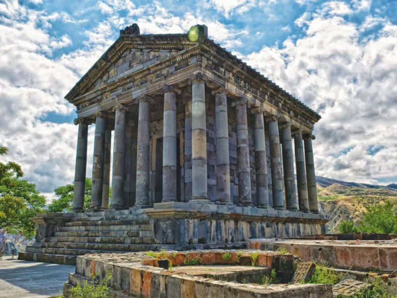Tour to Garni pagan temple