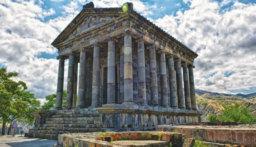 Tour to Garni pagan temple