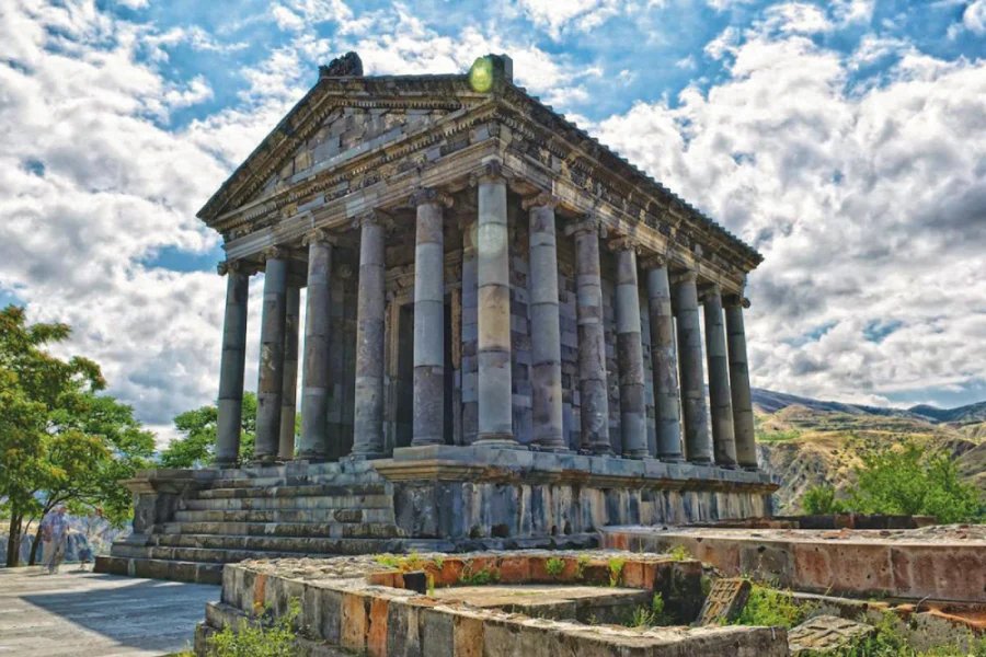 Tour to Garni pagan temple