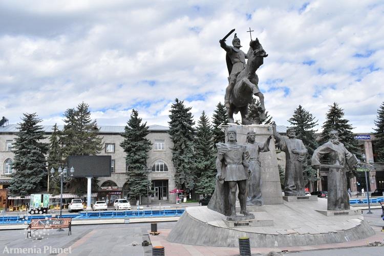 Vardanants Square Gyumri