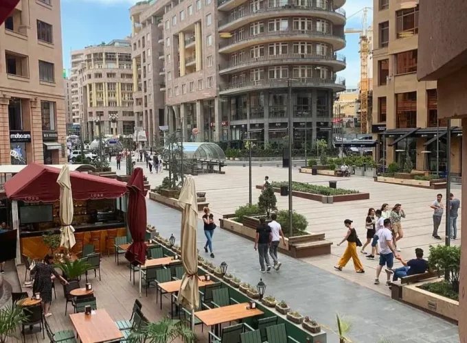 Northern Avenue in Yerevan